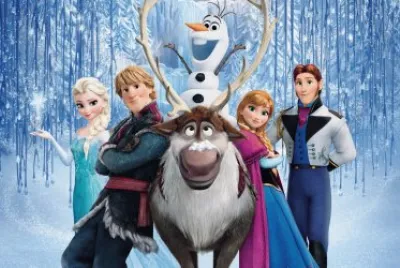Frozen jigsaw puzzle