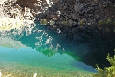 Laguna de la NiÃ±a Encantada. Mendoza. Argentina