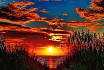 entardecer