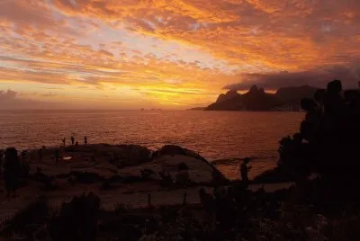 entardecer