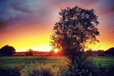 entardecer