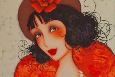 Lady in Orange