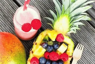 Pineapple Fruit Bowl