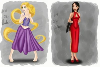 Rapunzel Mulan