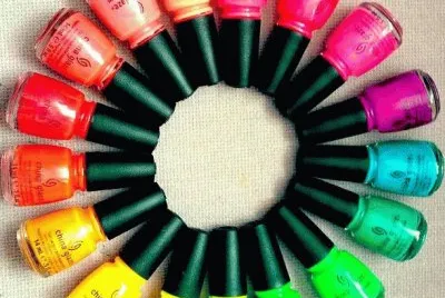 Rainbow Nail Polish
