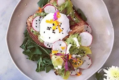 Salad on Bread