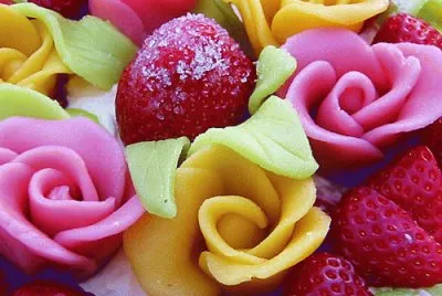 Strawberries and Marzipan