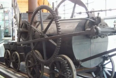 פאזל של Trevithick 's 1804 locomotive