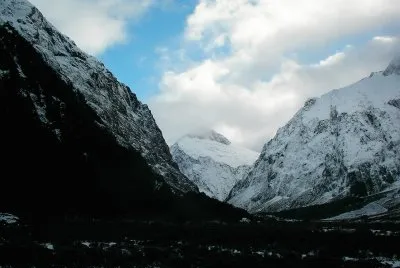 Montanha nevada
