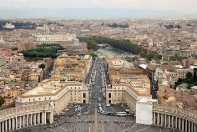 view from stpeters cathedr