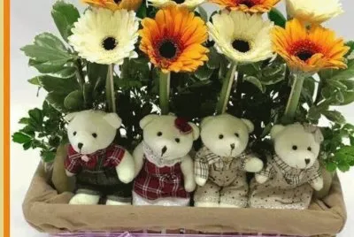 Blumen und BÃ¤ren