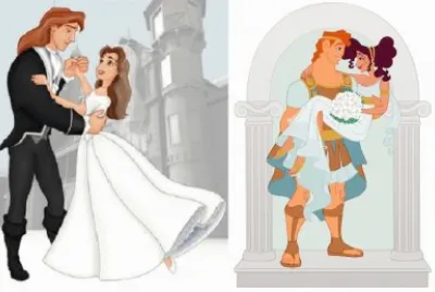 Beast Belle Hercules Megara