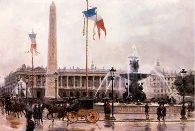 rainy paris