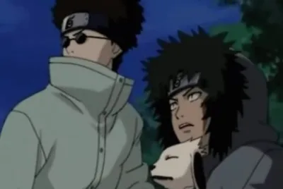 פאזל של Shino y Kiba