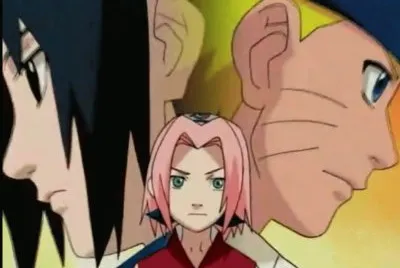 פאזל של Naruto, Sasuke y Sakura