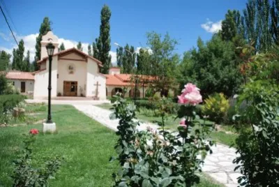 Parroquia en Uspallata. Mendoza. Argentina