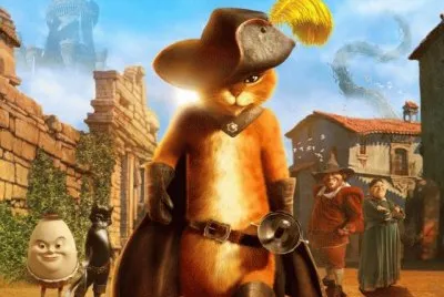 פאזל של gato con botas