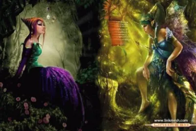 hadas-duendes-elfos-fantasia jigsaw puzzle