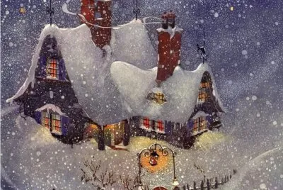 Vintage Christmas Card