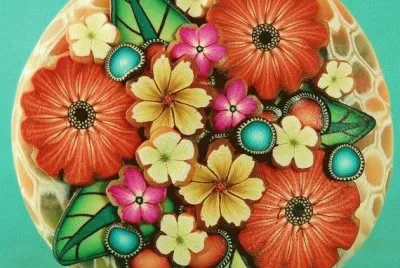 Circle Focal Bead
