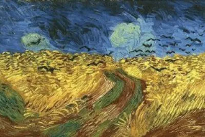 Wheatfield with Crows 1890 Van Gogh