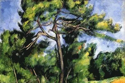 O grande pinheiro, cÃ©zanne Masp, 1885