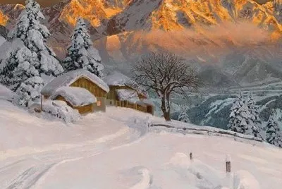 Invierno en Suiza