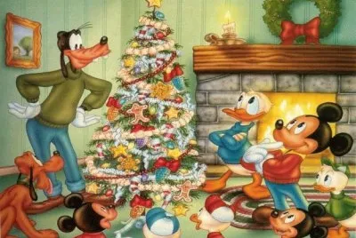topolino pluto paperino