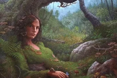 Fadas, duendes e ninfas.