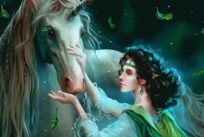 Fadas, duendes e ninfas.