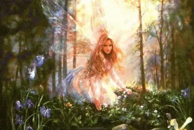 Fadas, duendes e ninfas.