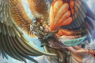 Fadas, duendes e ninfas.