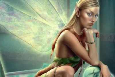 Fadas, duendes e ninfas.