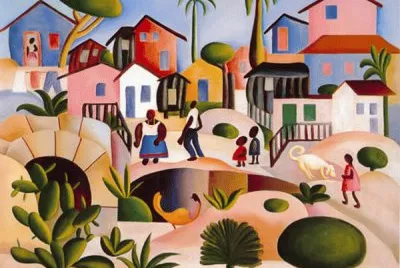 Morro da favela-Tarsila do Amaral-1925