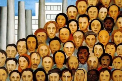 Os operÃ¡rios- Tarsila do Amaral-1923