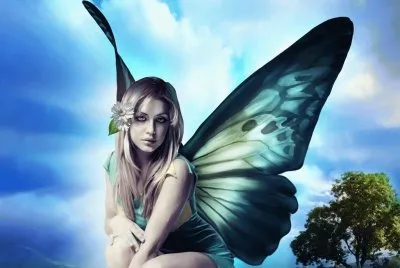 Fadas, duendes e ninfas.