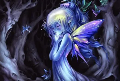 Fadas, duendes e ninfas.