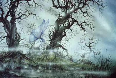 Fadas, duendes e ninfas.