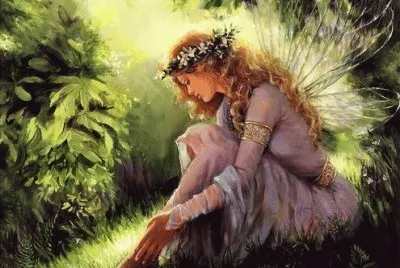 Fadas, duendes e ninfas.
