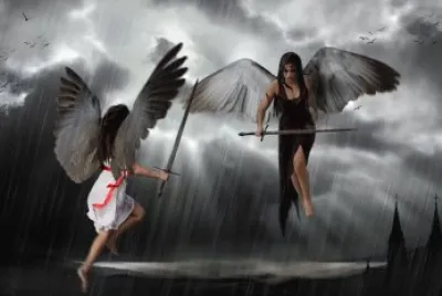 Fadas, duendes e ninfas.