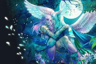 פאזל של Fadas, duendes e ninfas.