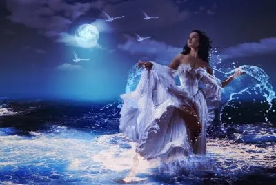 Fadas, duendes e ninfas.
