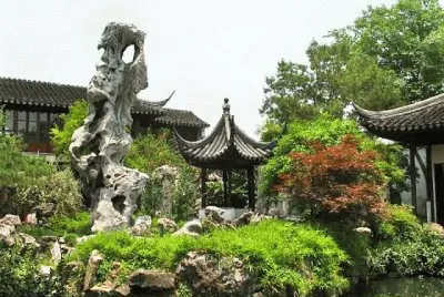 פאזל של suzhou lingering garden