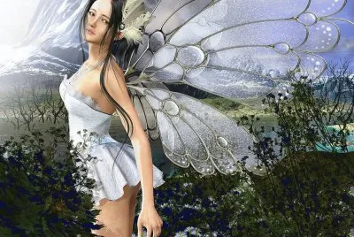 Fadas, duendes e ninfas.