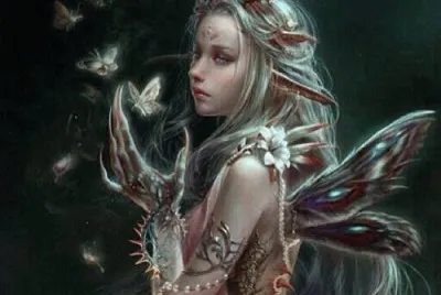 Fadas, duendes e ninfas.