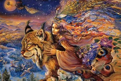 Fadas, duendes e ninfas.