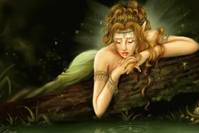 Fadas, duendes e ninfas.