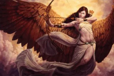 Fadas, duendes e ninfas.