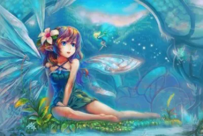 Fadas, duendes e ninfas.