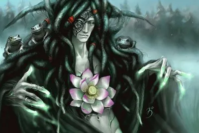 Fadas, bruxas e ninfas.